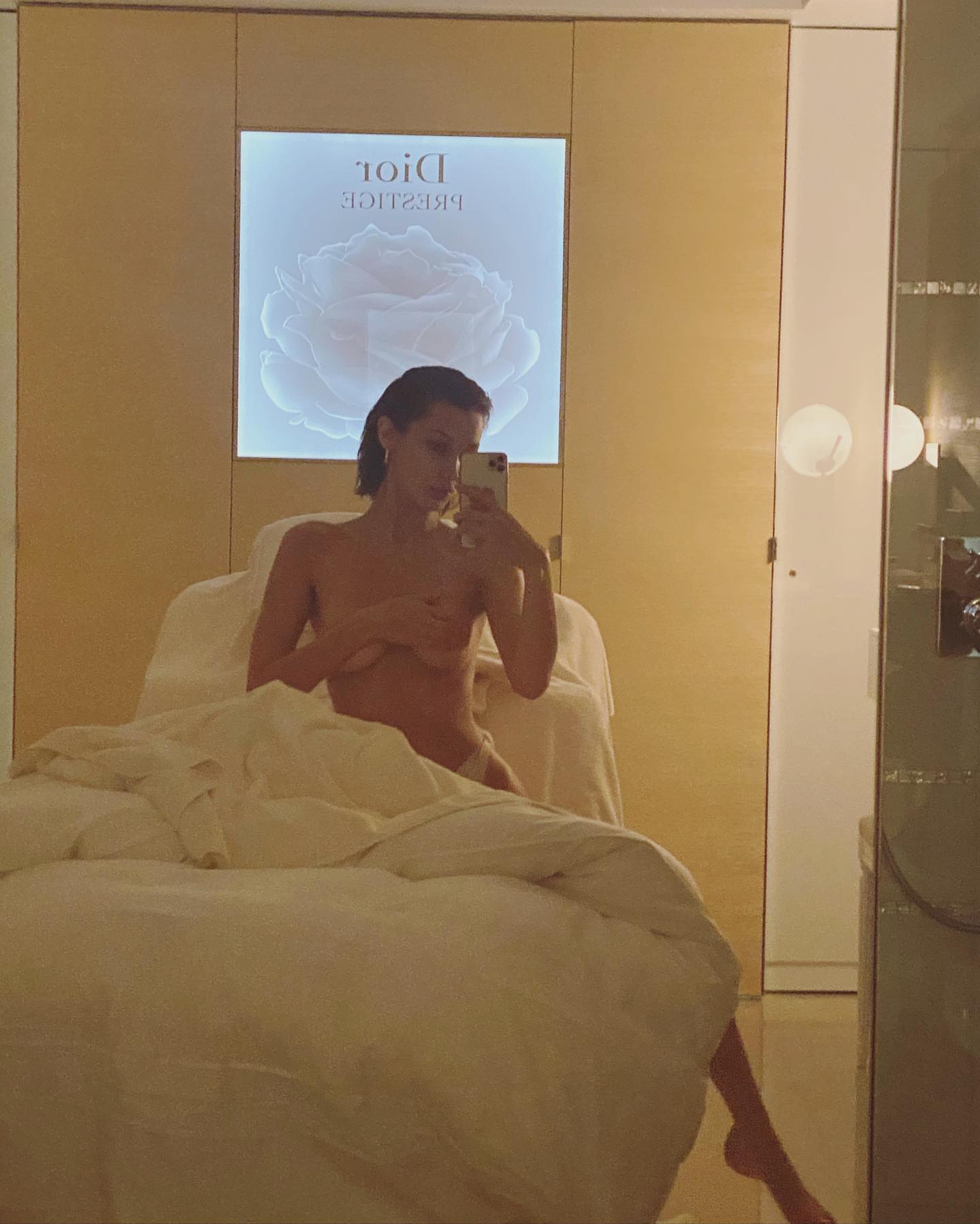 Bella Hadid Looks Super Relaxed