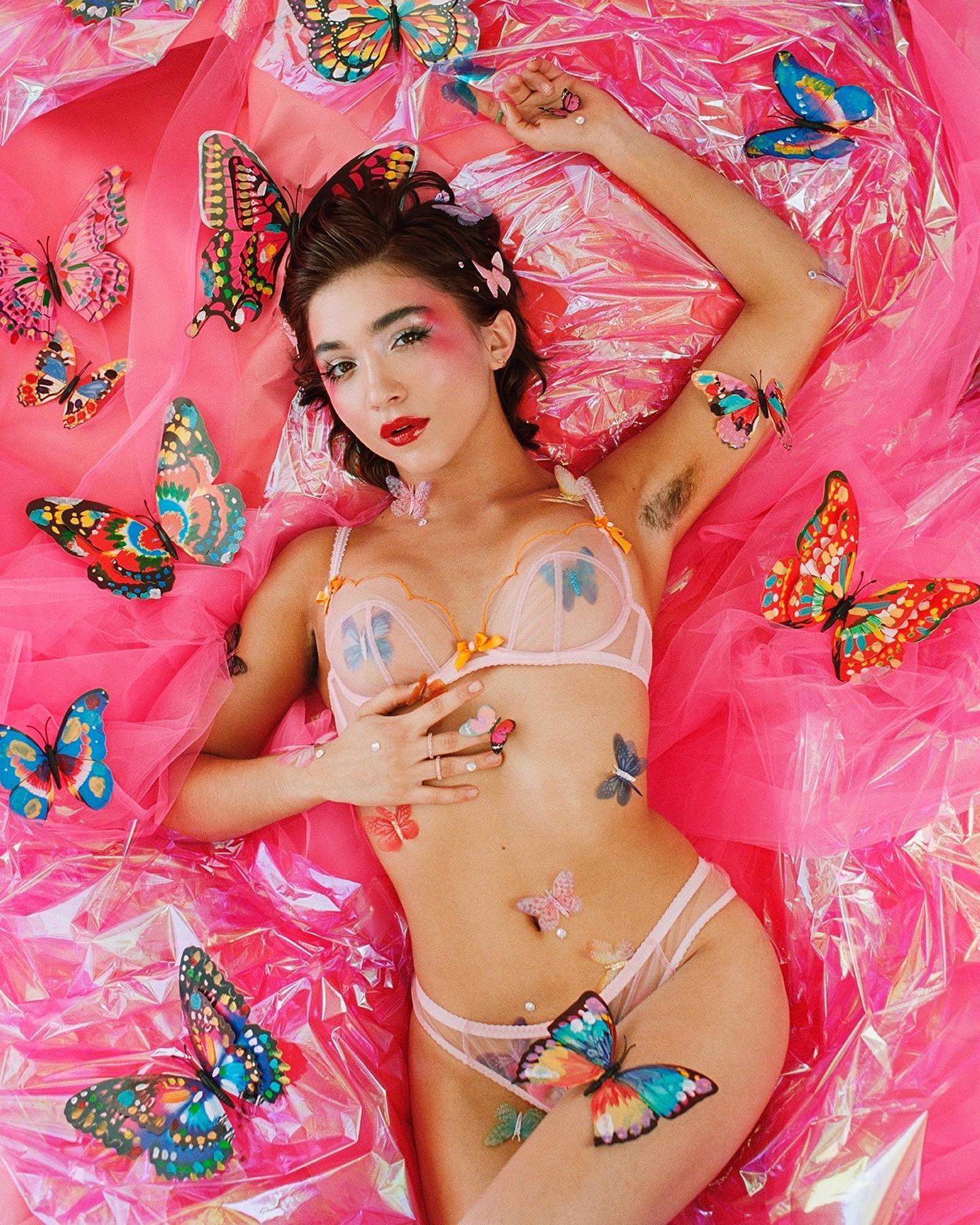 Rowan Blanchard Butterfly Girl.