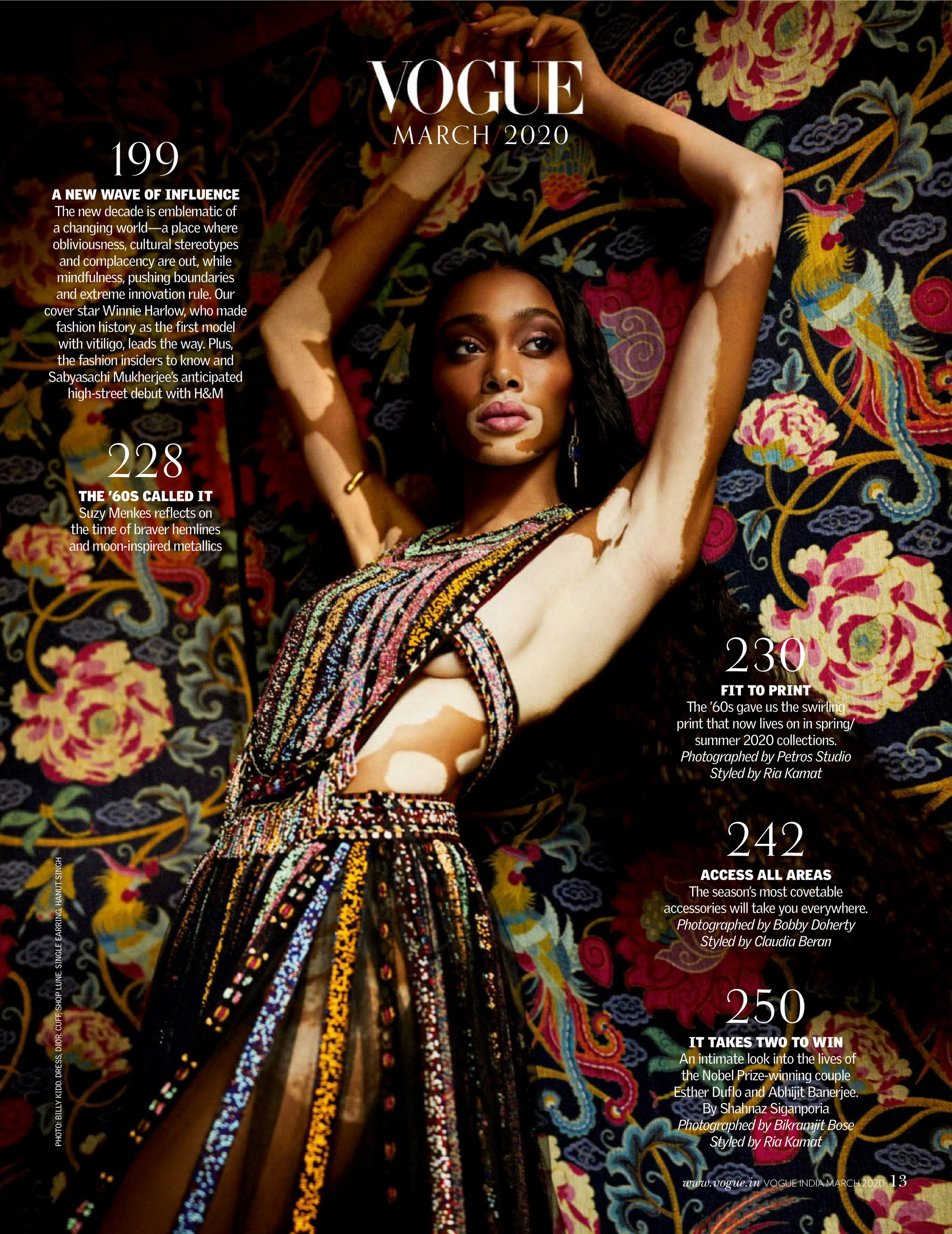 Photos n°10 : Winnie Harlow for Vogue India