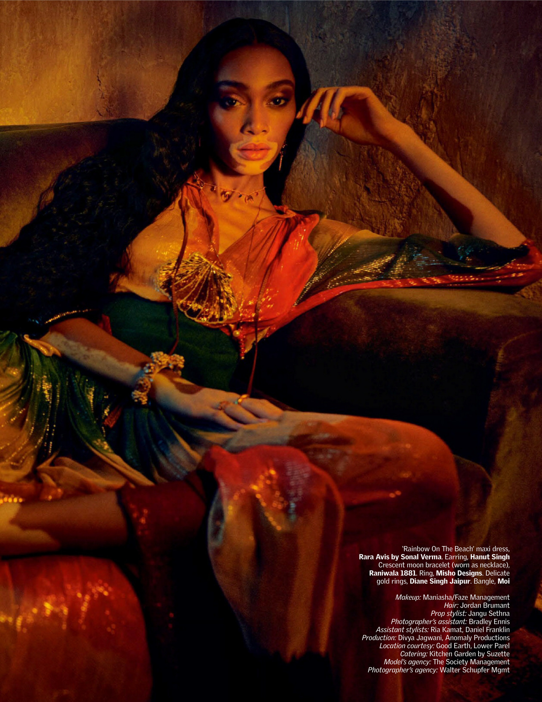 Photos n°3 : Winnie Harlow for Vogue India