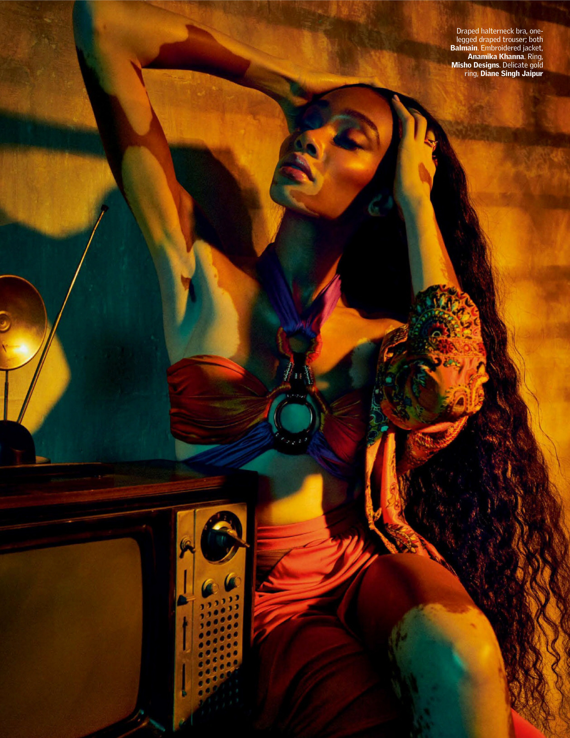 Photos n°1 : Winnie Harlow for Vogue India