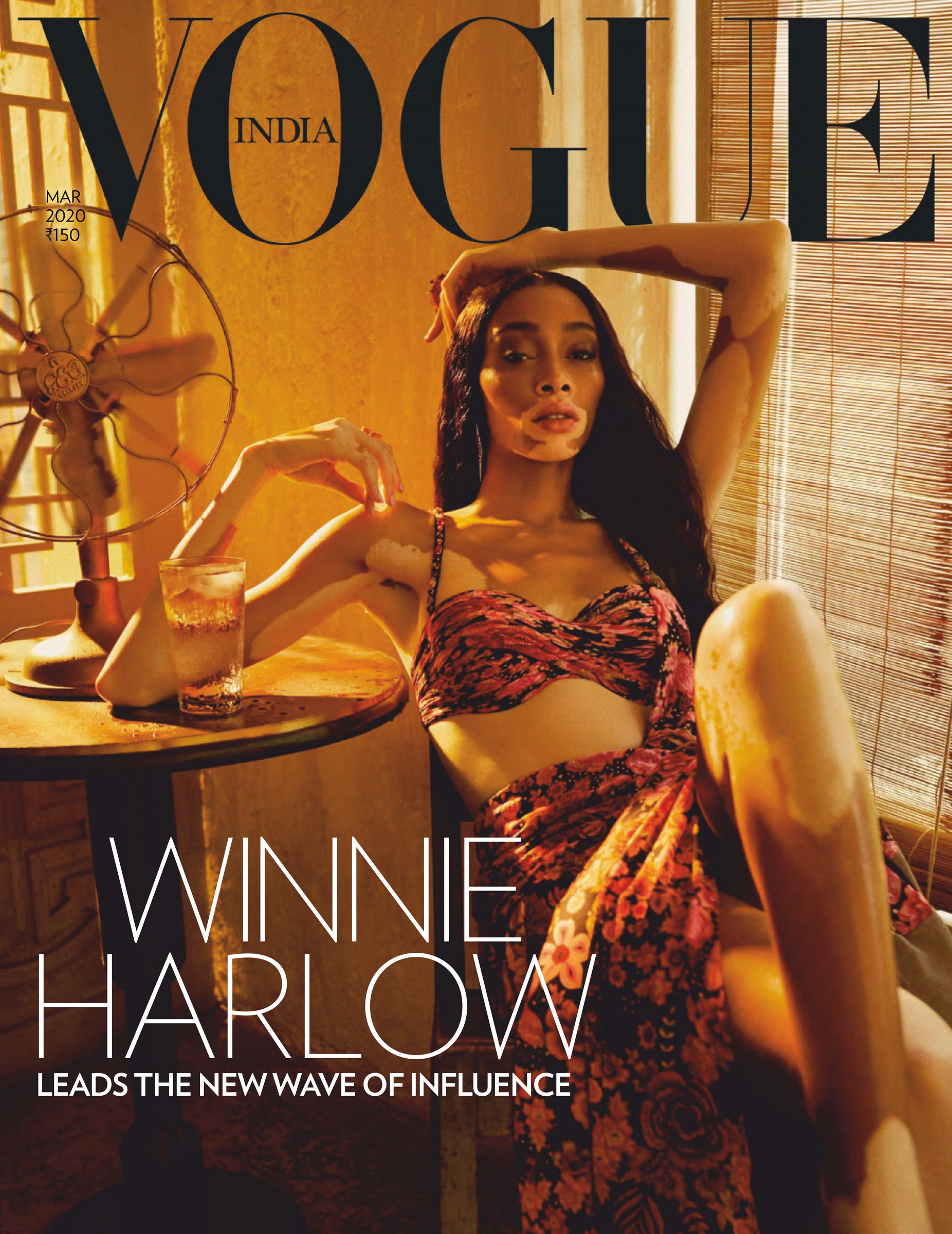Winnie Harlow pour Vogue Inde - Photo 1