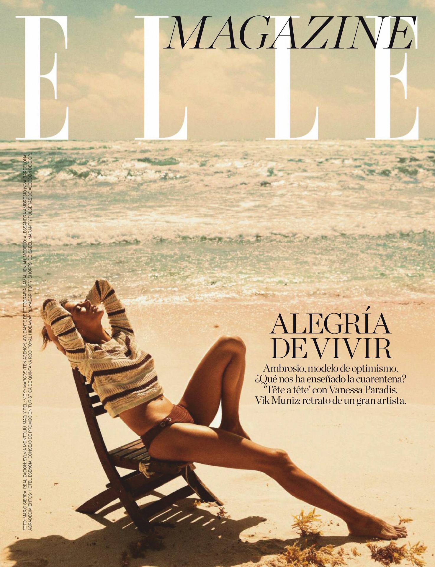 Photos n°2 : Alessandra Ambrosio in Elle Spain!