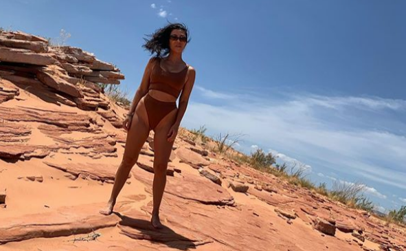Kourtney Kardashian’s Bikini in Utah