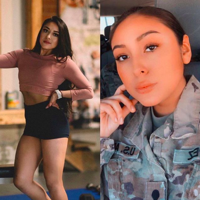 Fotos n°12 : Chicas militares calientes dentro y fuera del uniforme!