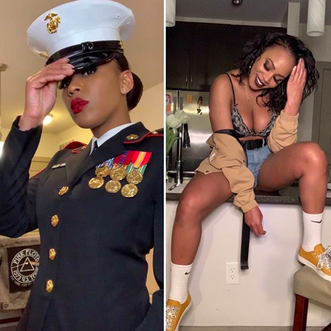 Fotos n°19 : Chicas militares calientes dentro y fuera del uniforme!