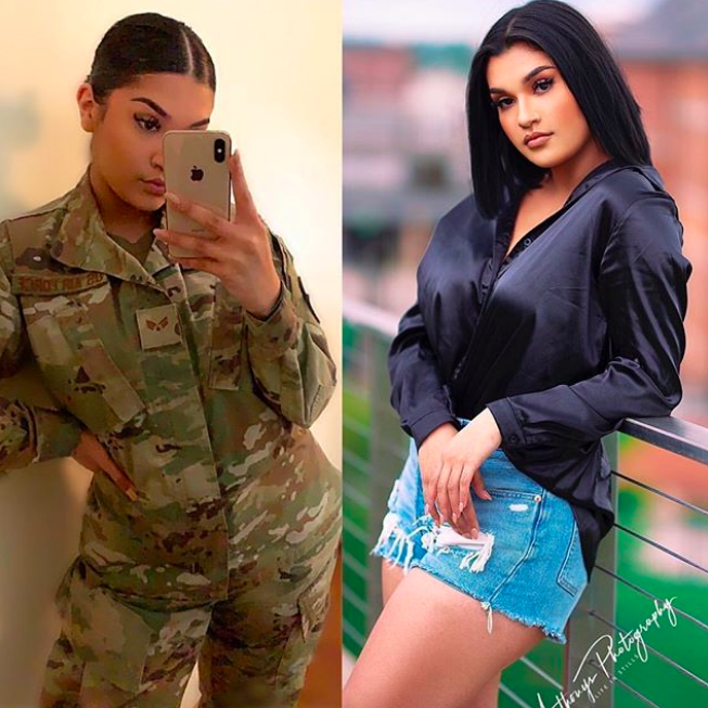 Fotos n°28 : Chicas militares calientes dentro y fuera del uniforme!