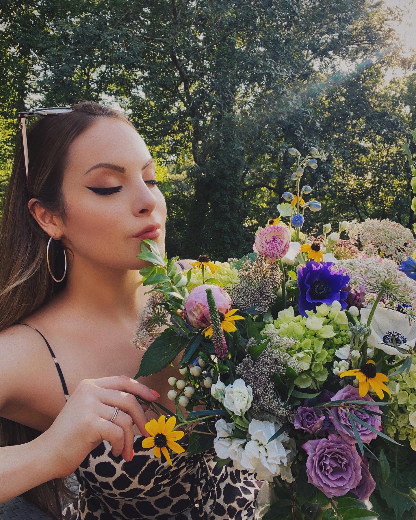 Stop And Smell Elizabeth Gillies’ Flowers! - Photo 1