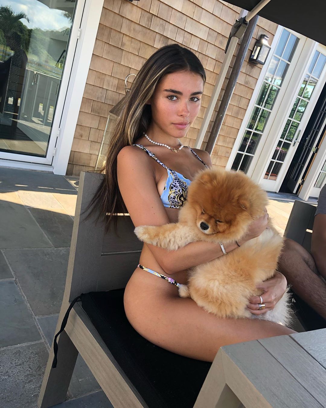 Madison Beer and Her Floof!