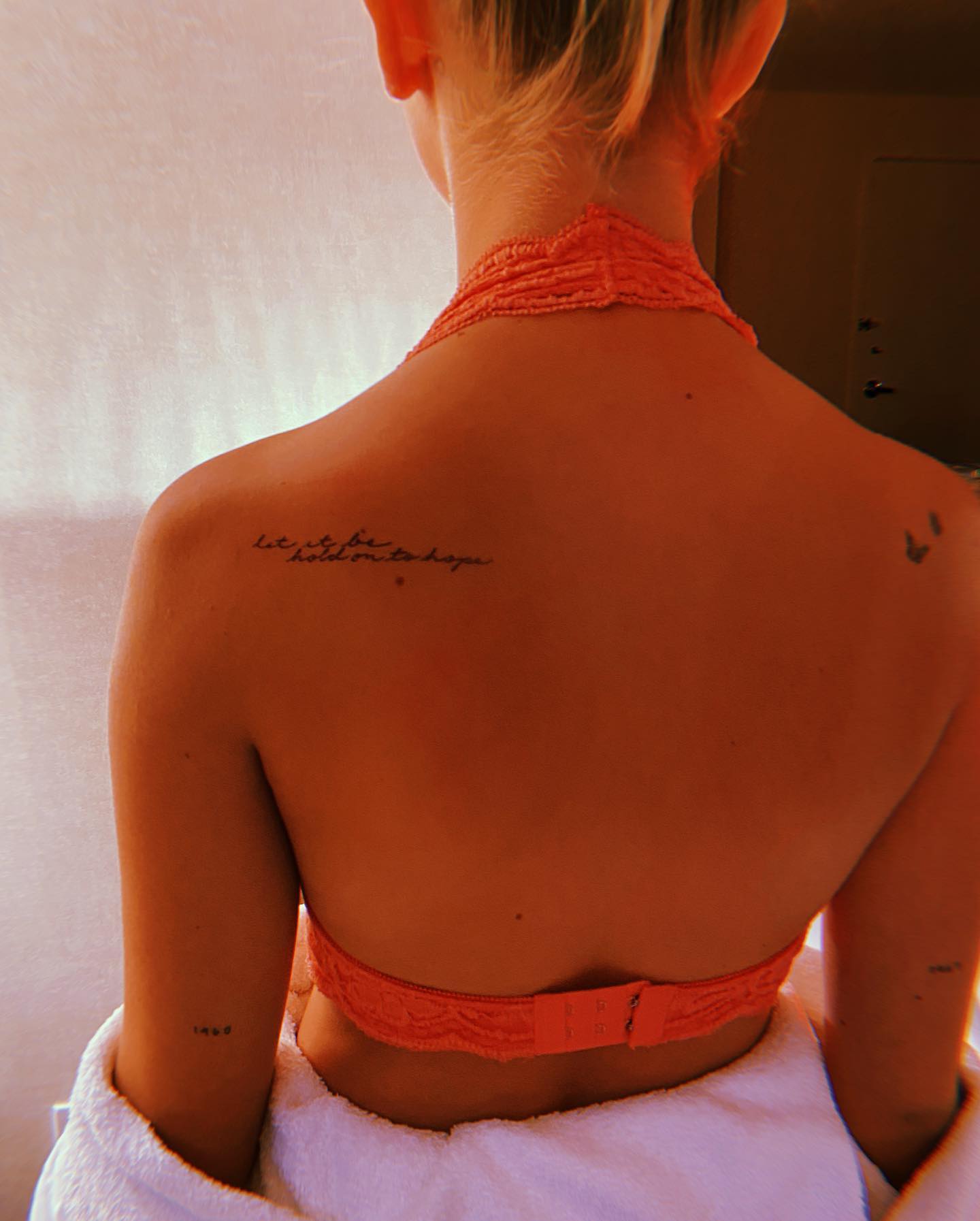 Jordyn Jones is confusing everyone with her new tattoo, or it could just be...