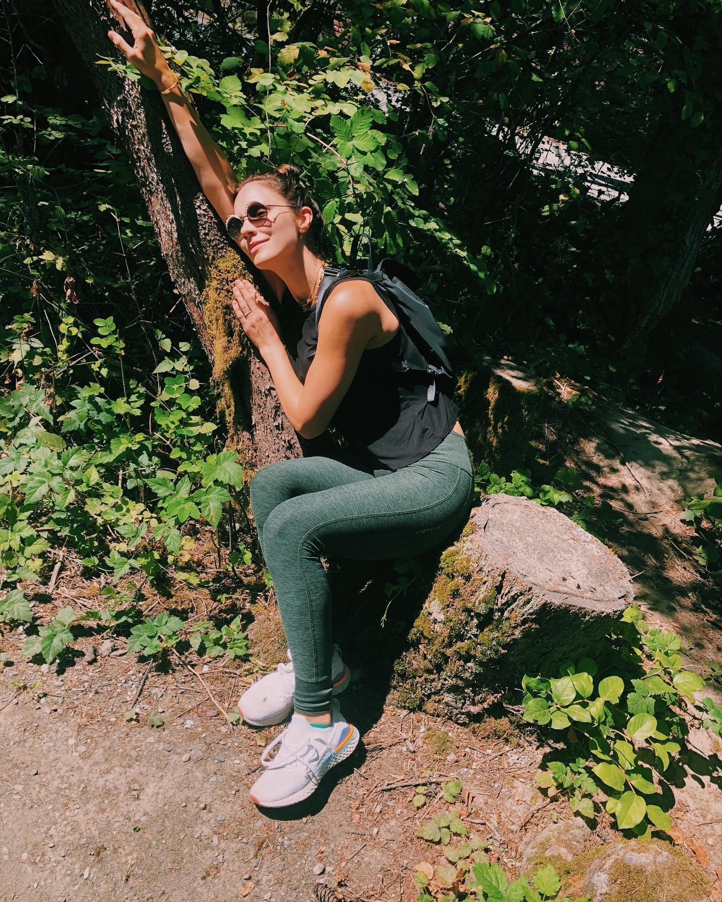 Katharine McPhee Foster On a Hike! - Photo 1