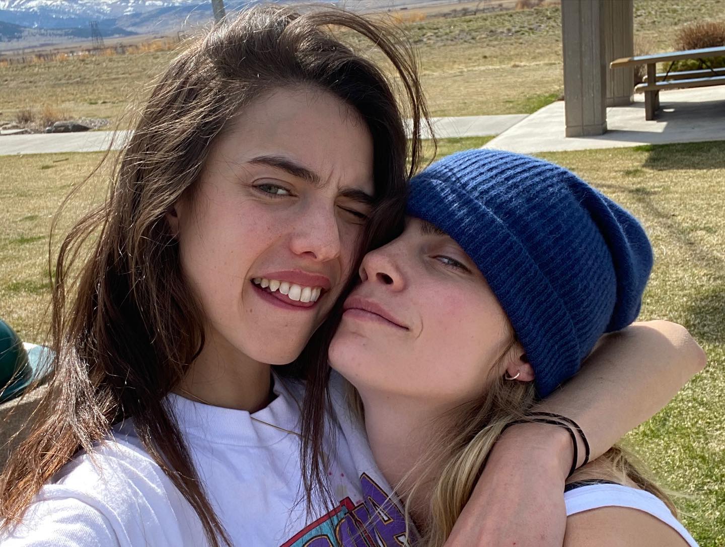 Margaret Qualley and Cara Delevingne Hit the Road! - Photo 7