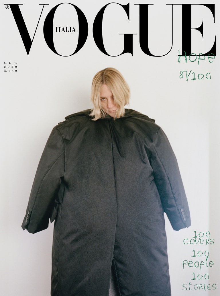 Photo n°1 : Les mannequins se runissent pour 100 couvertures De Vogue!