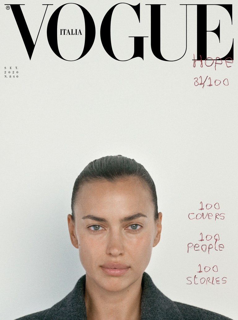 Photo n°4 : Les mannequins se runissent pour 100 couvertures De Vogue!