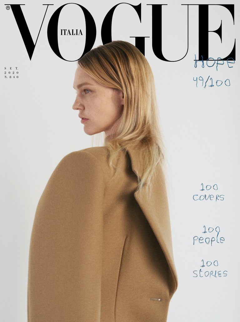 Photo n°5 : Les mannequins se runissent pour 100 couvertures De Vogue!