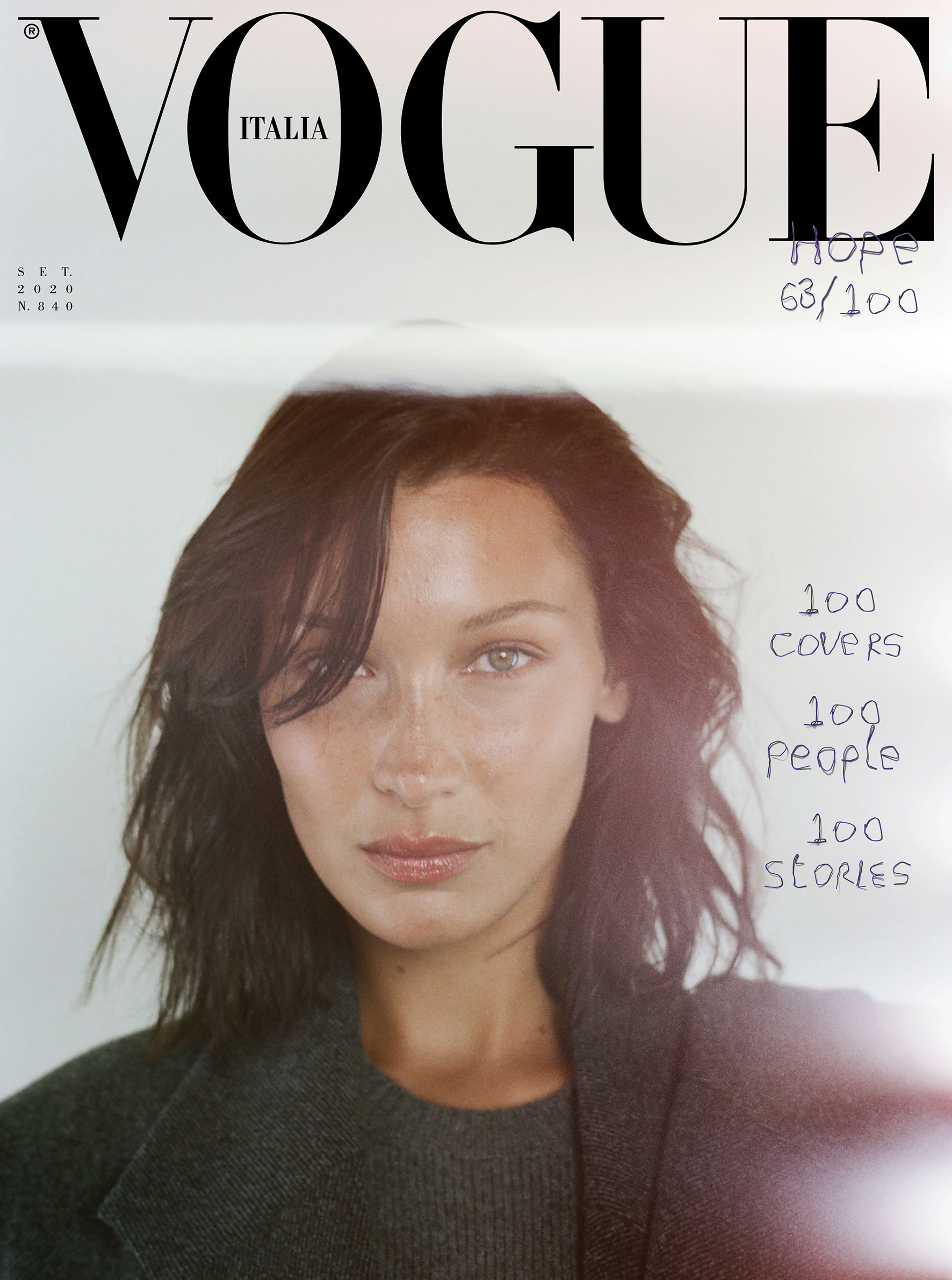Photo n°12 : Les mannequins se runissent pour 100 couvertures De Vogue!