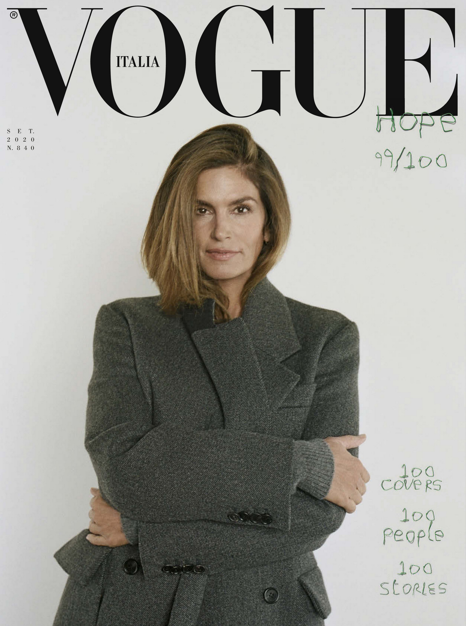 Photo n°8 : Les mannequins se runissent pour 100 couvertures De Vogue!
