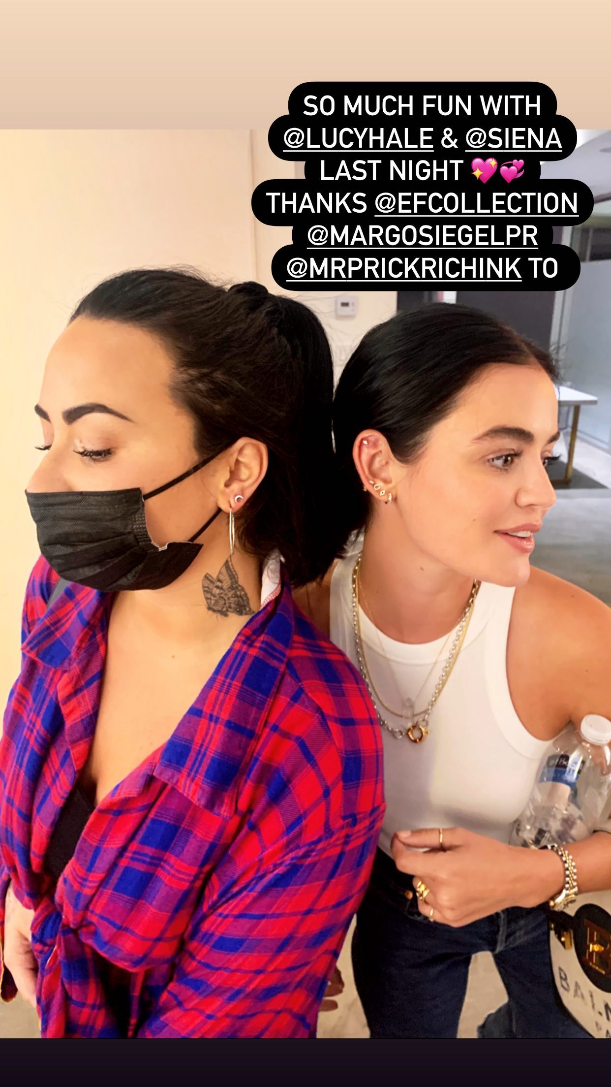 Demi Lovato and Lucy Hale’s Piercing Party! - Photo 2