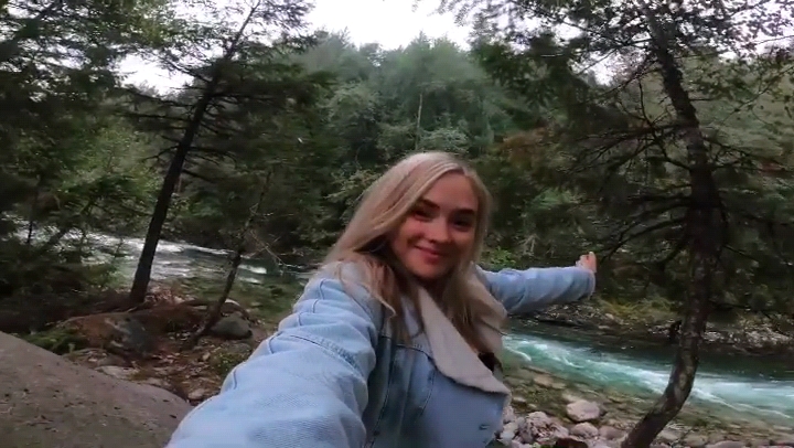 PHOTOS Natalie Alyn Lind Goes Glamping!