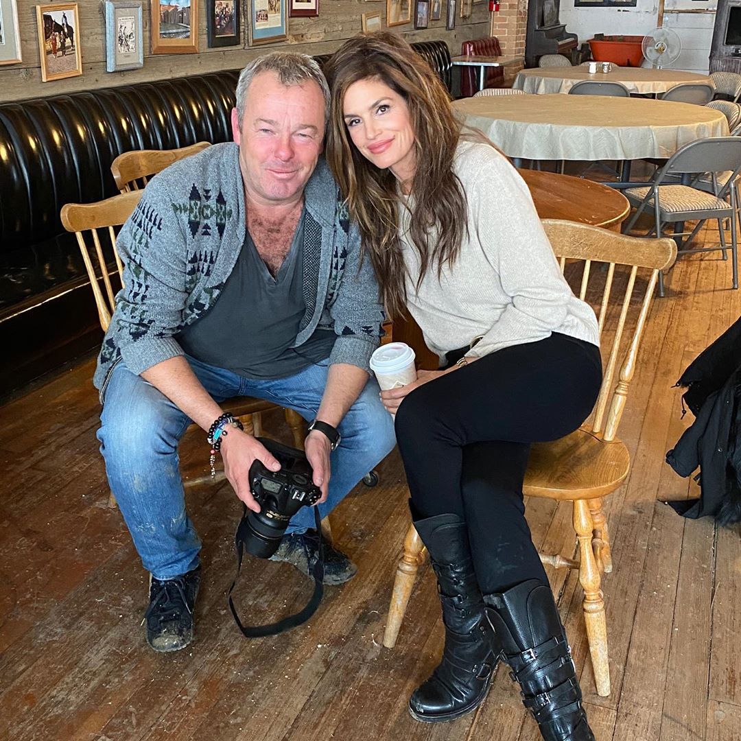 Photos n°5 : Josie Canseco and Cindy Crawford Shoot in Montana!