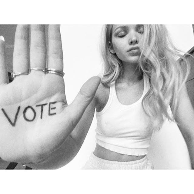 Celebs Who Voted! - Photo 22