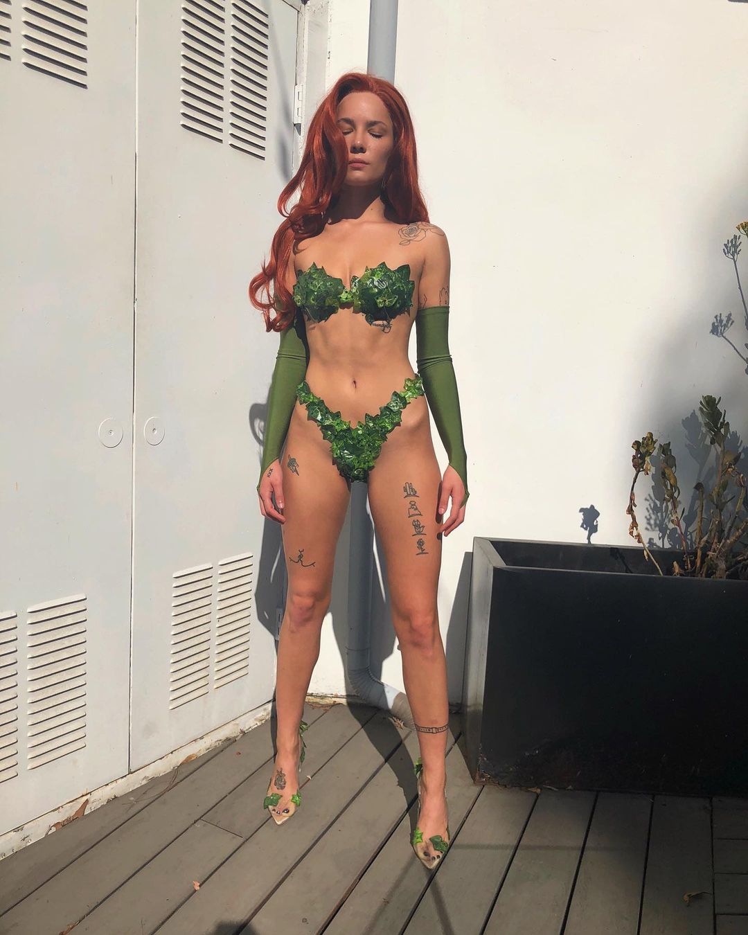 Photos n°1 : Who Did Poison Ivy Better – Bebe Rehxa or Bella Hadid?