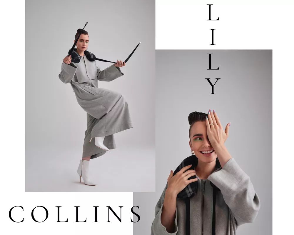 Photos n°8 : Lily Collins Gets Artsy!