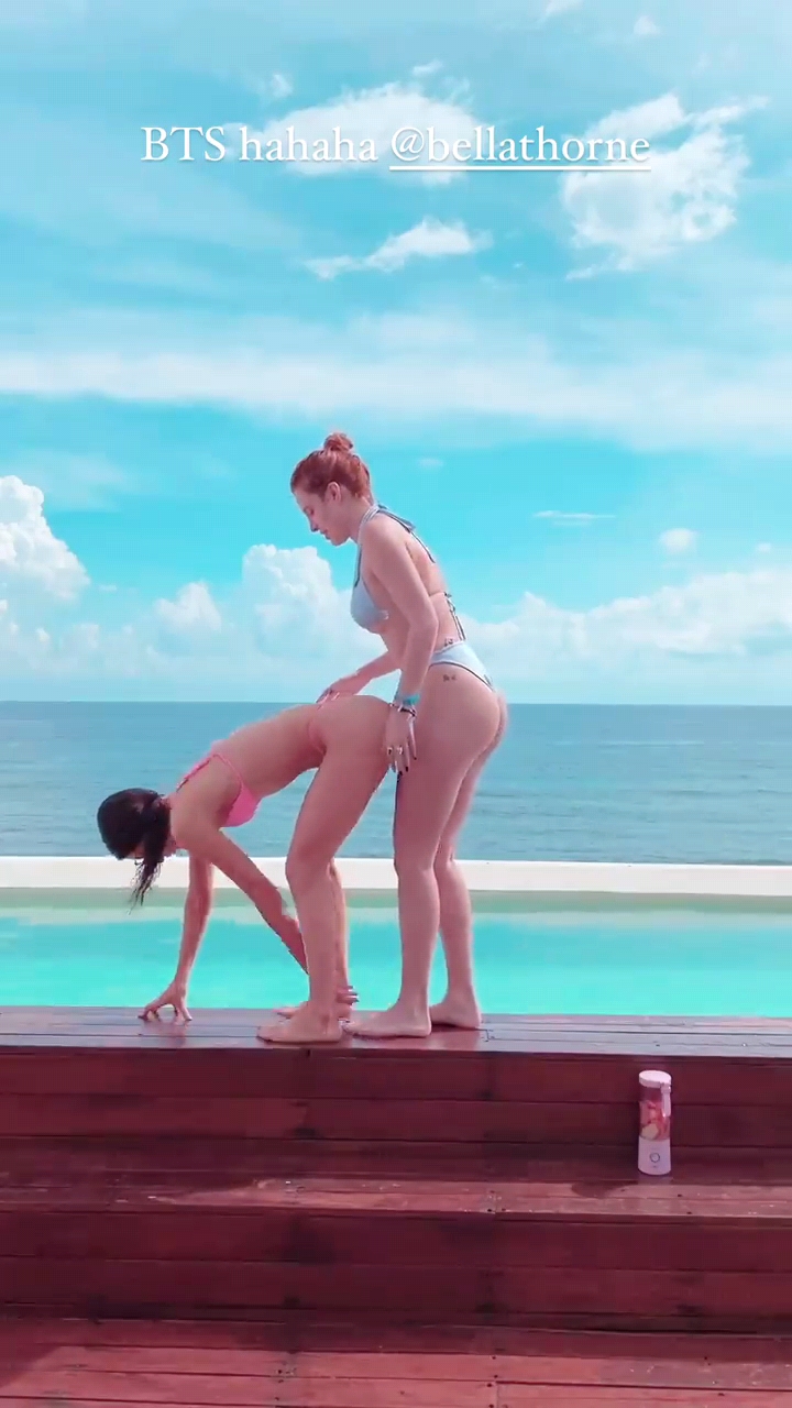 Photos n°10 : Bella Thorne Works Out with Booty Goal Girl Jen Selter!