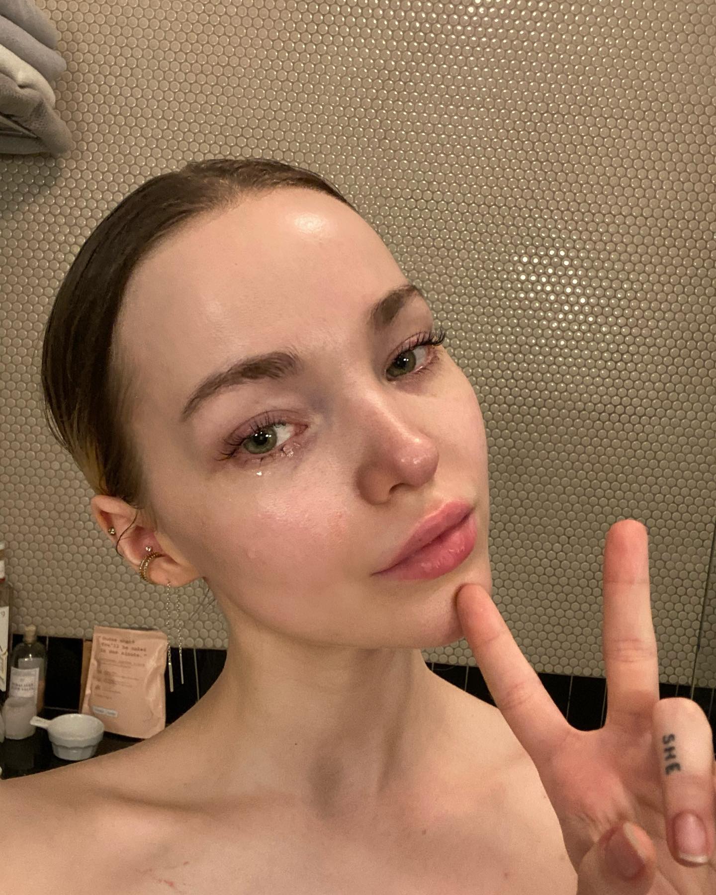 Dove Cameron Rings in The New Year!