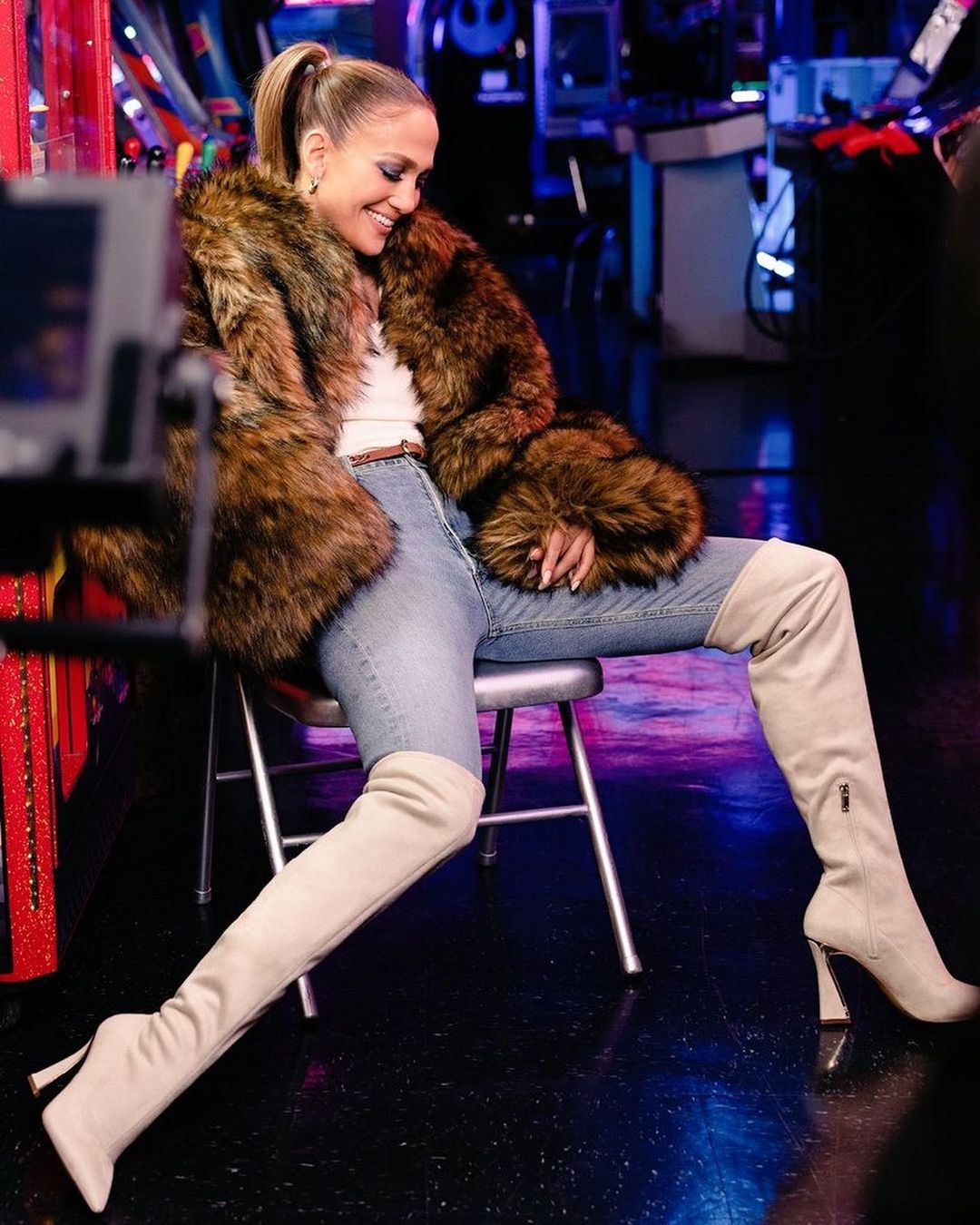 Jennifer Lopez à The Arcade! - Photo 2