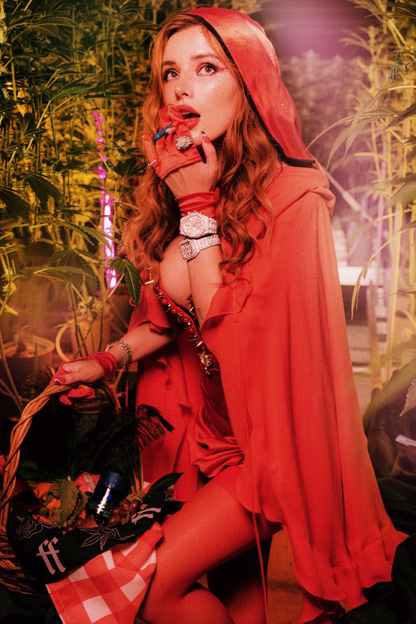 Bella Thorne is a Little Red Riding Pot Head! - Photo 1