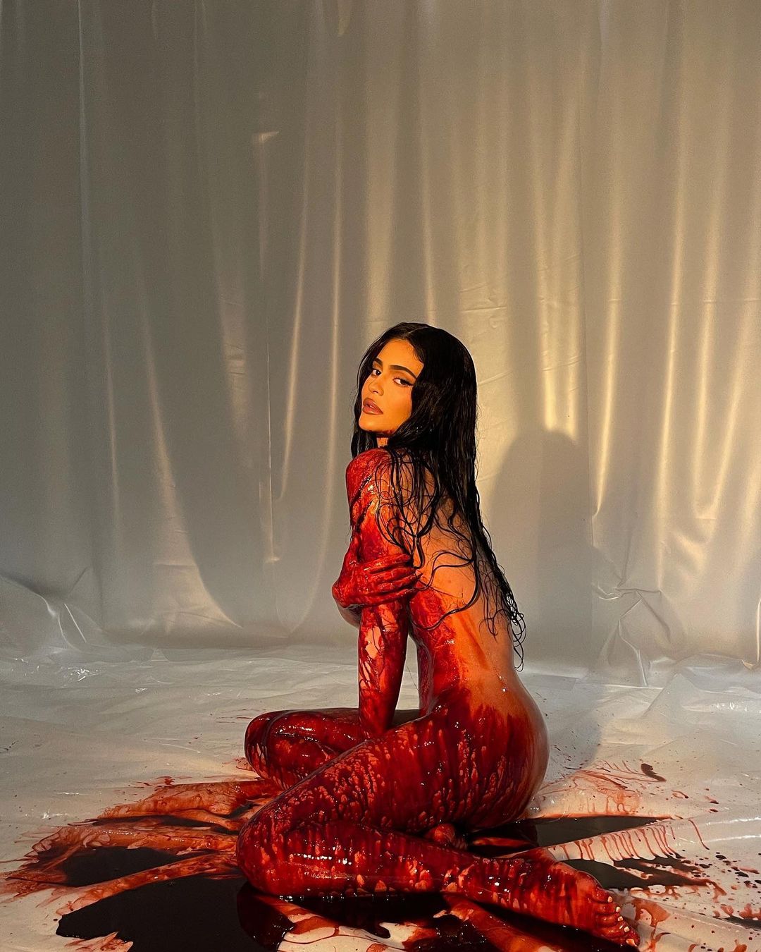 Kylie Jenner Does Her Best Version of Elvira! - Photo 28