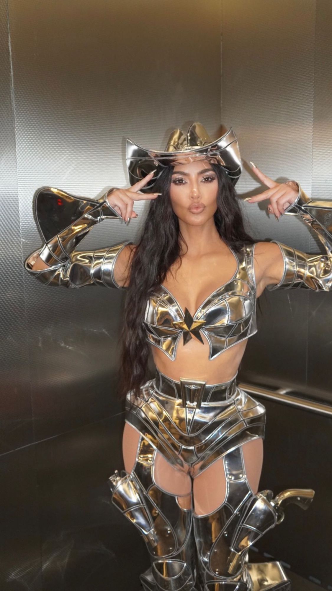 Kim Kardashian Gets Taped Up for Fashion! - Photo 14