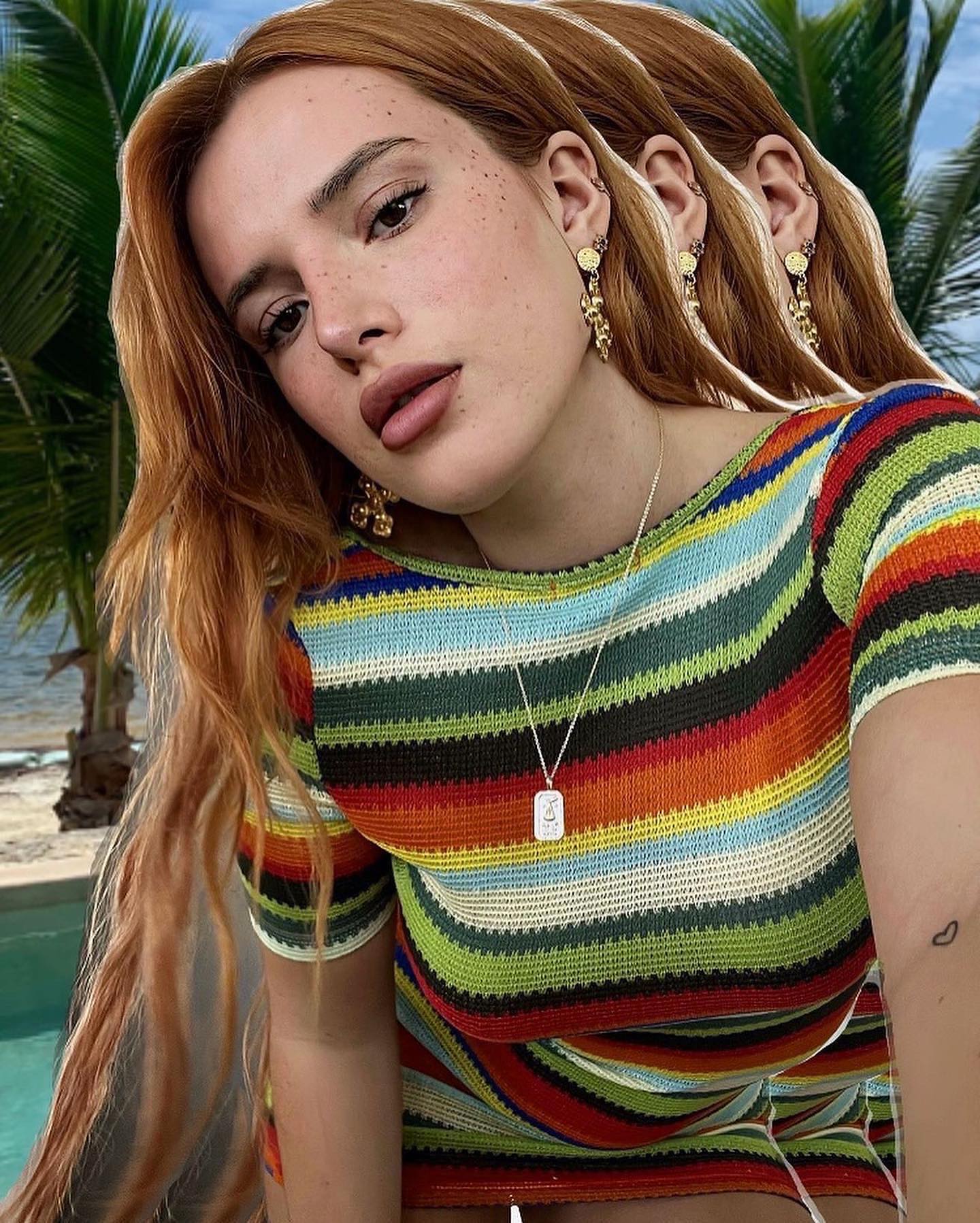 Bella Thorne Swings into Vacation With Her Ex!