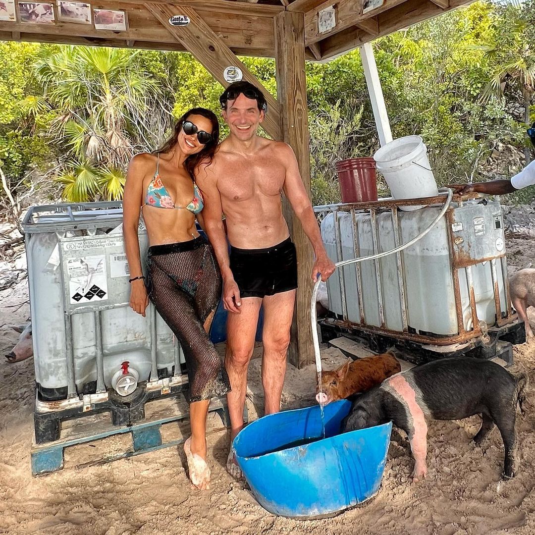 Irina Shayk Vacations With Her Baby Daddy Brad Cooper!