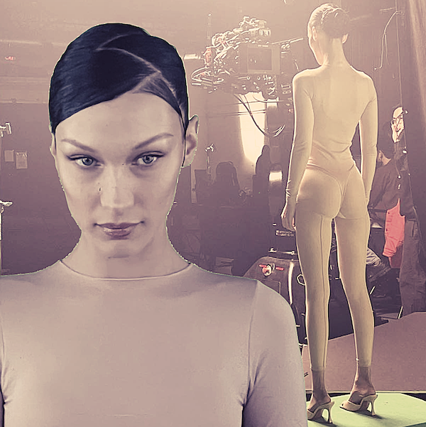 Bella Hadid’s Barley There Morphsuit!