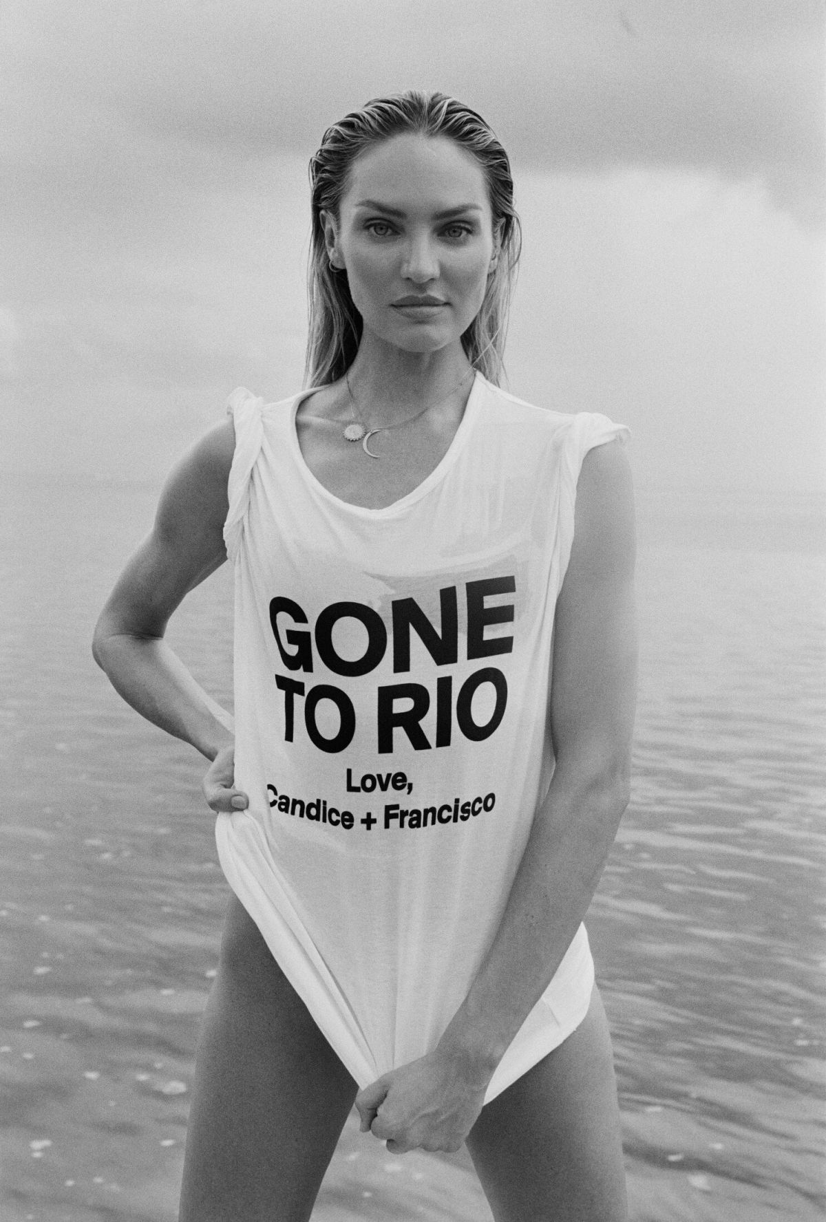 Candice Swanepoel Takes Her Collaboration to The Beach! - Photo 5