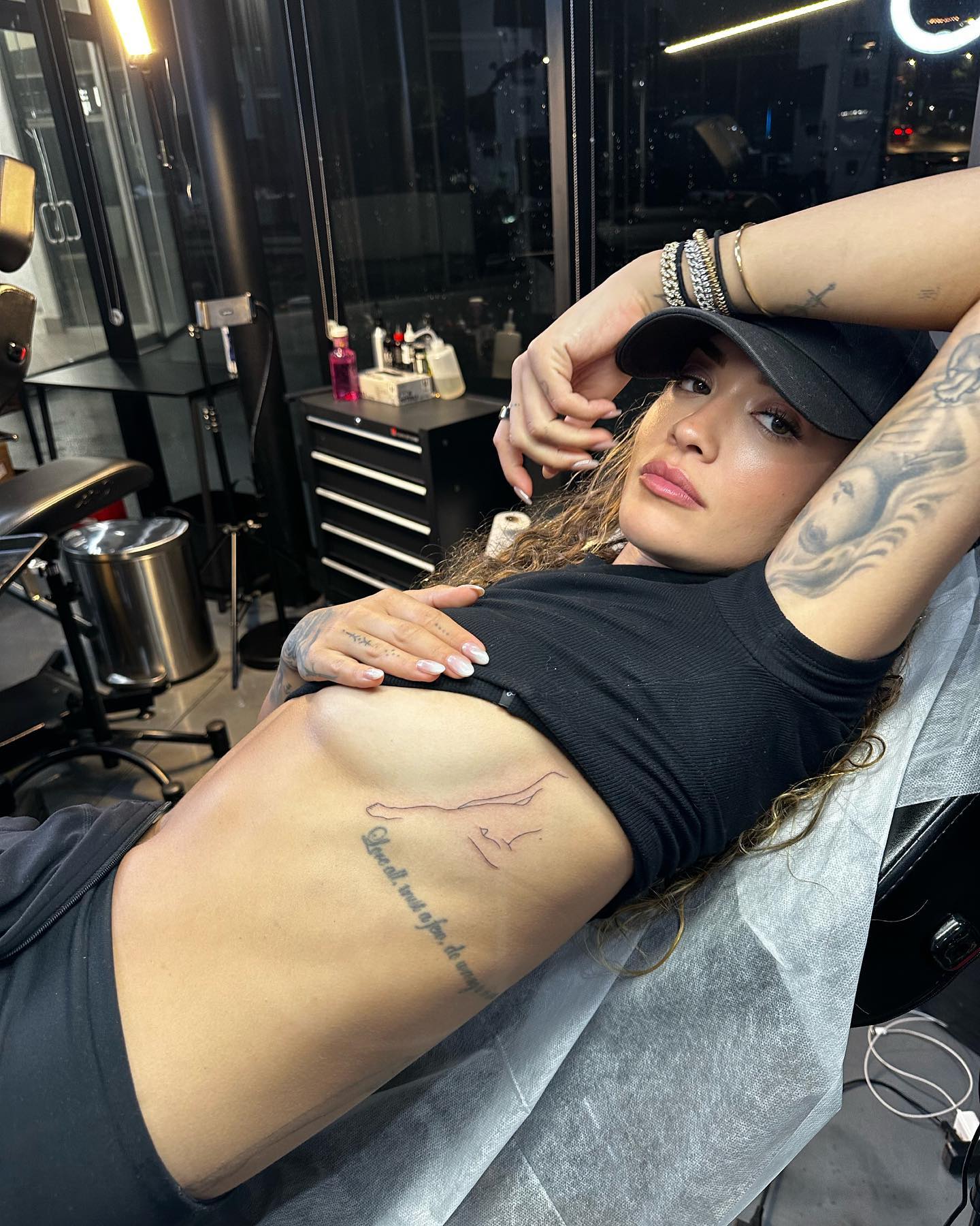Rita Oras New Tattoo