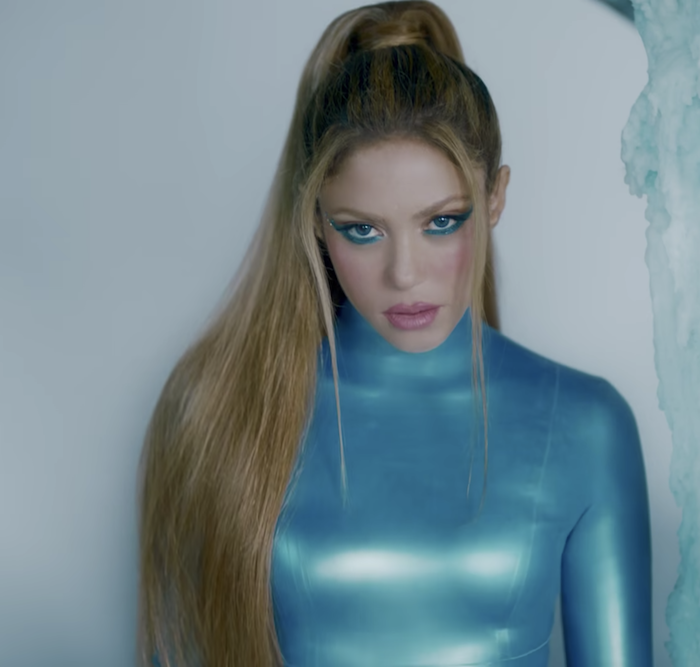 Shakira and Karol G Serve Up Truman Show Realness in New Music Video! - Photo 37