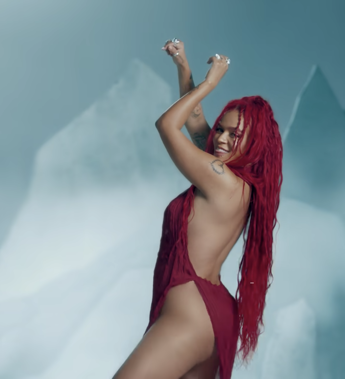 Shakira and Karol G Serve Up Truman Show Realness in New Music Video! - Photo 36