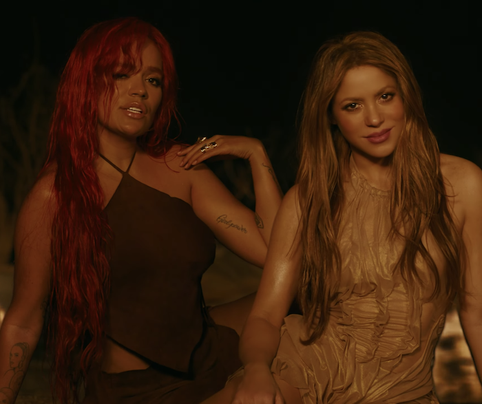 PHOTOS Shakira et Karol G servent Truman Show Realness dans un nouveau clip vidéo! - Photo 14