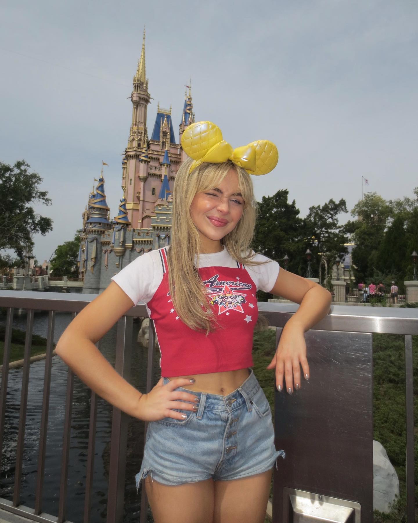 Sabrina Carpenter is At Disney World!
