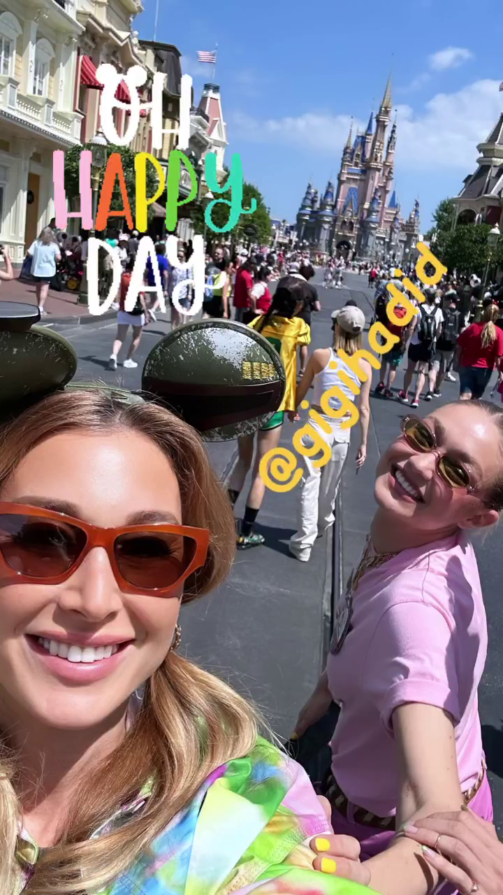 Gigi Hadid Celebrates Her 28th Birthday at Disney! - Photo 4