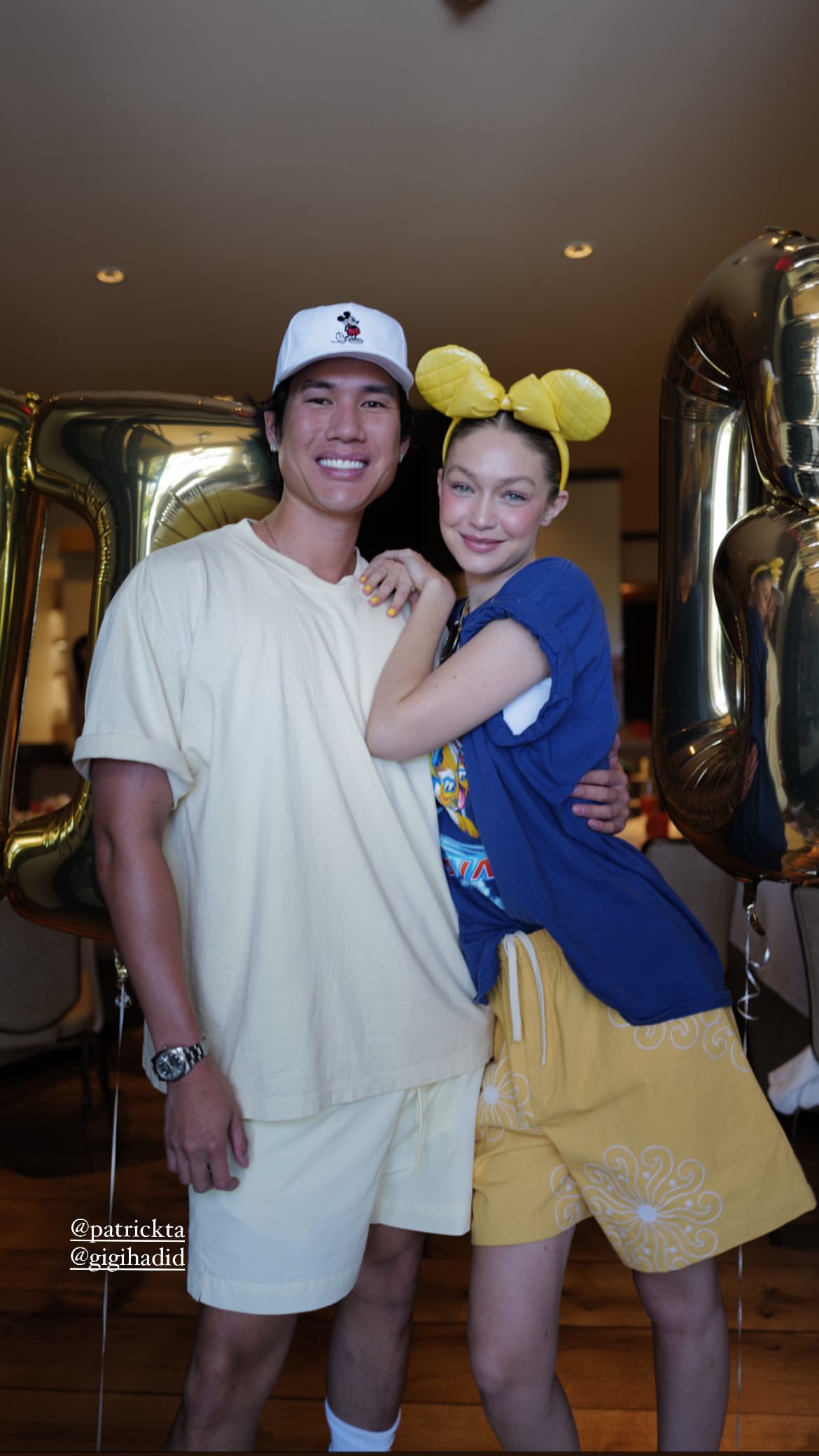 Photo n°15 : Gigi Hadid fte ses 28 ans chez Disney !