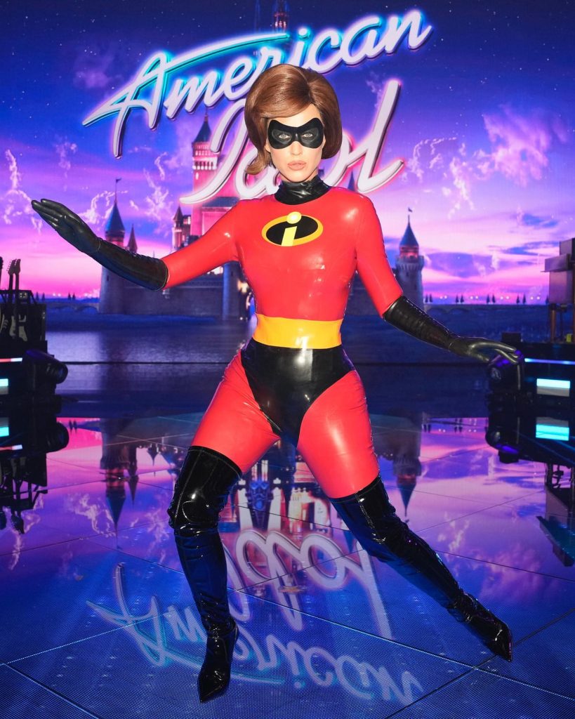 Katy Perry in Incredibles Cosplay for the Nerds!