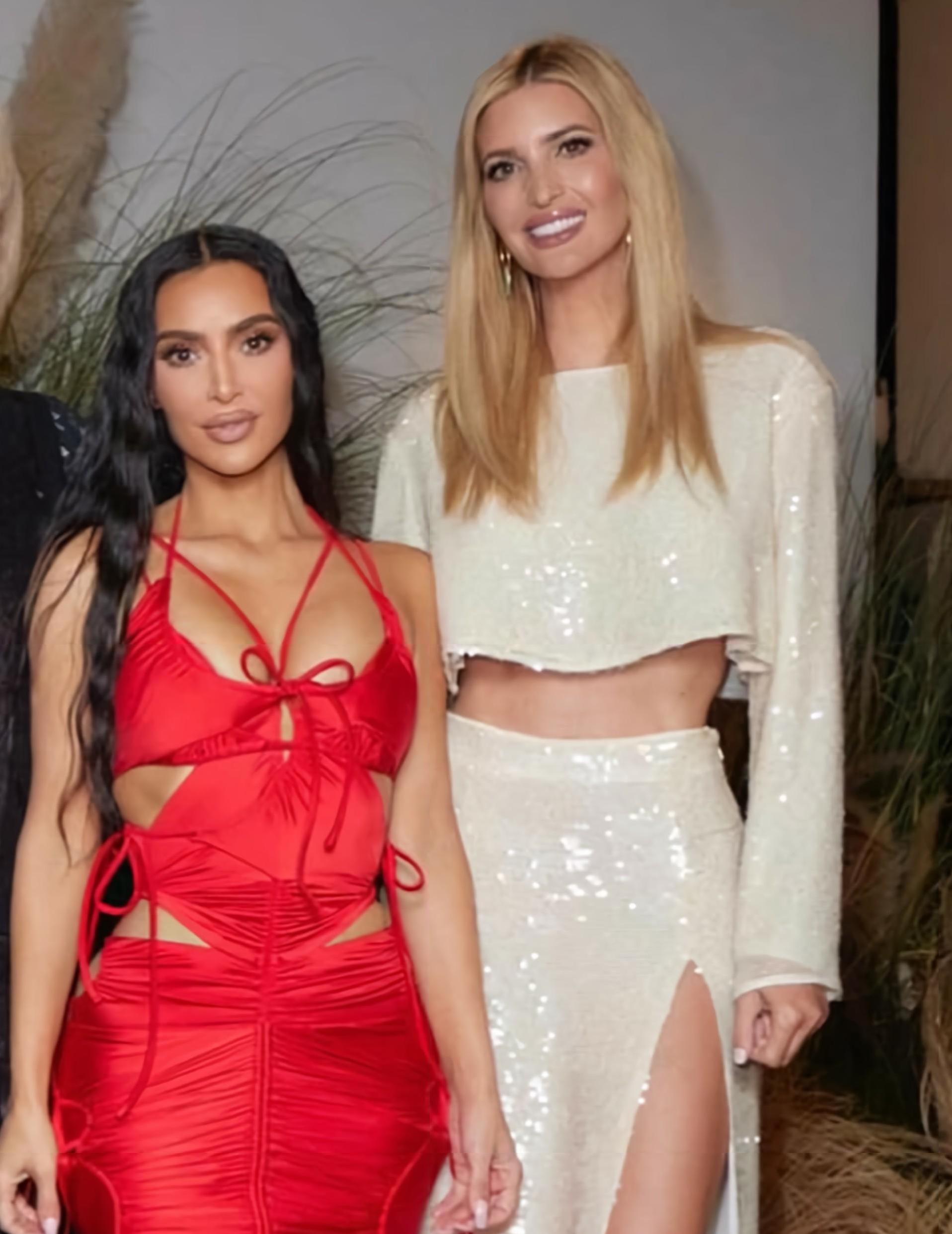 Photos n°14 : Ivanka Trump and Kim Kardashian Party the Night Away!