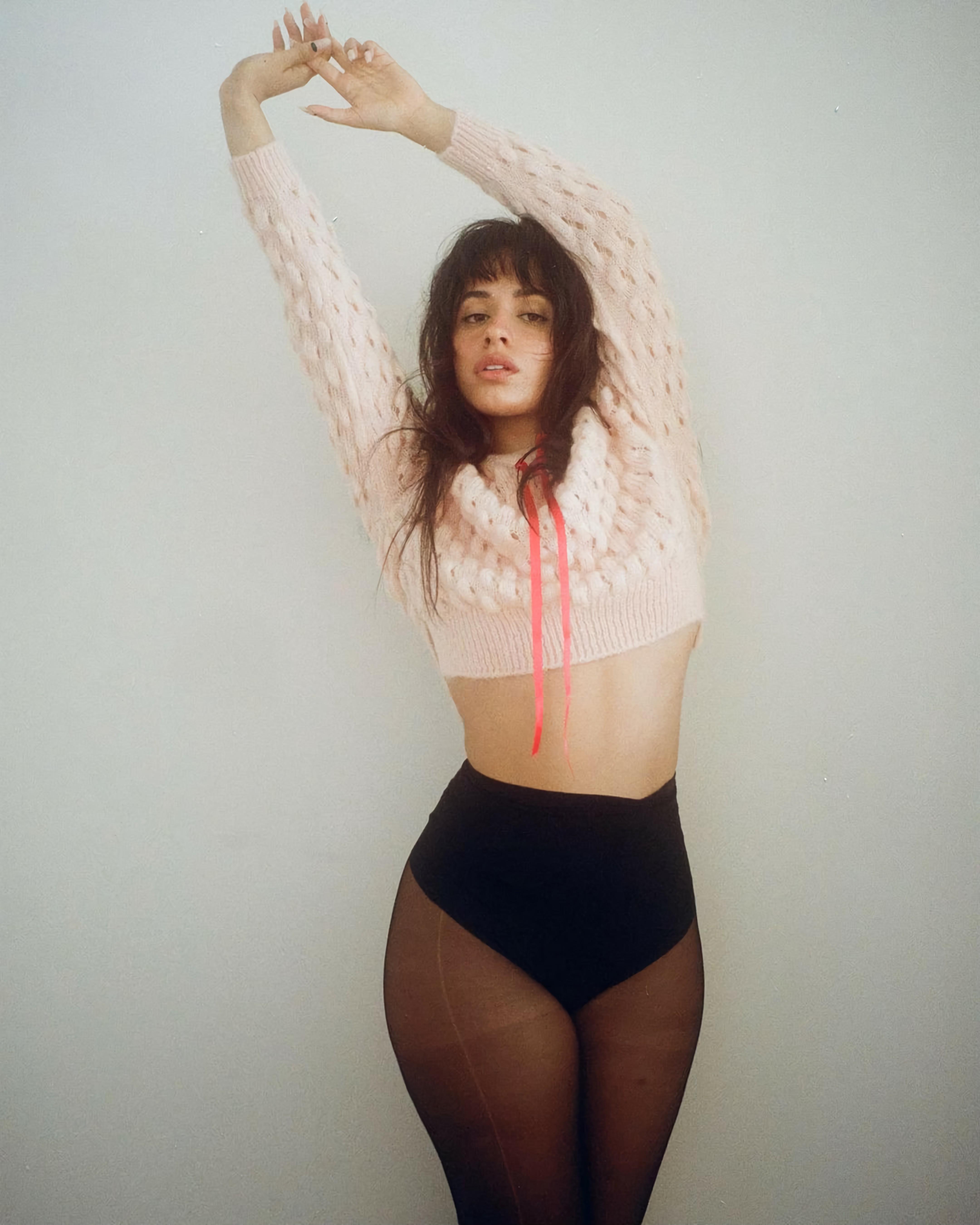 Camila Cabello Shows Off in a Crop Top and Stockings! - Photo 1