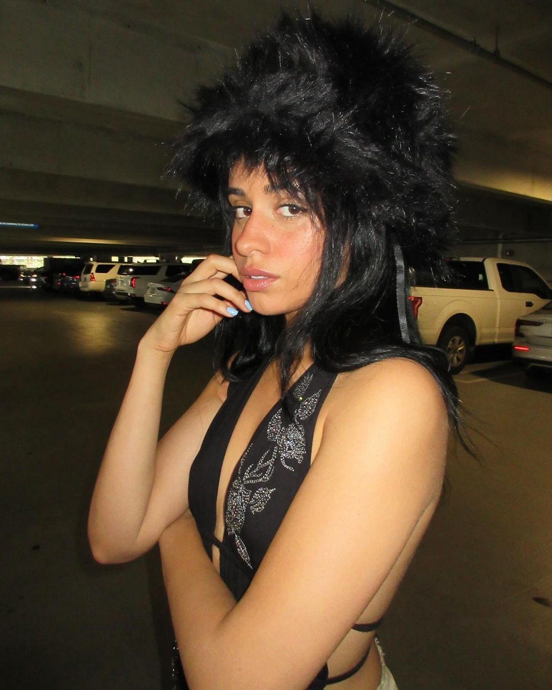 Photos n°1 : Camila Cabello Gets Cryptic in the Parking Garage!