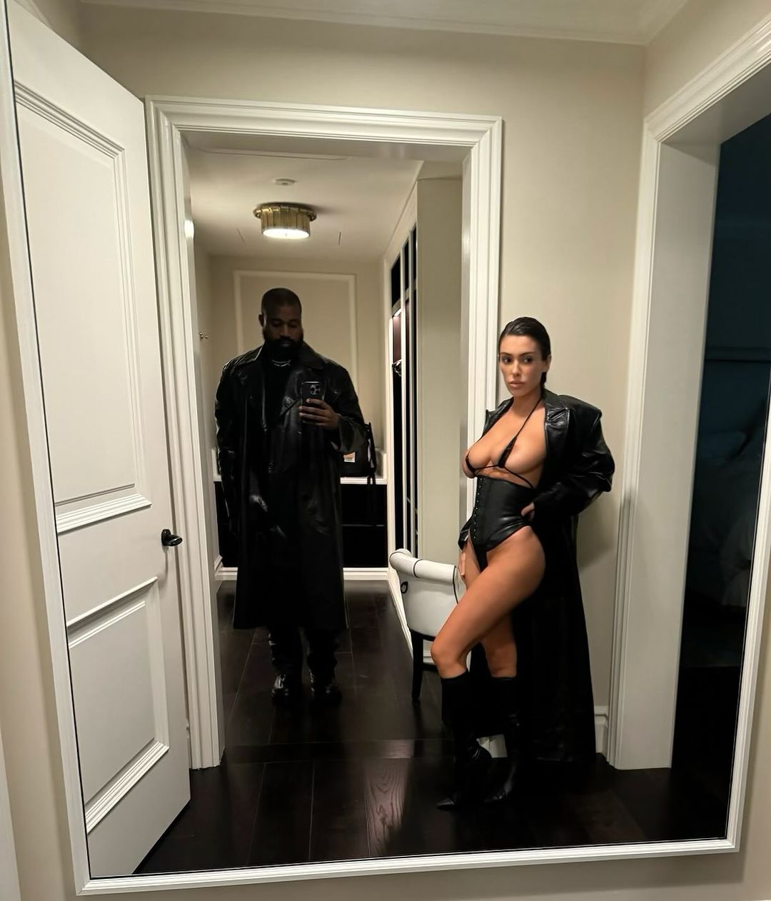 Ye Declares “No Pants This Year” As He Shares Revealing Snaps of His Wife Bianca! - Photo 2