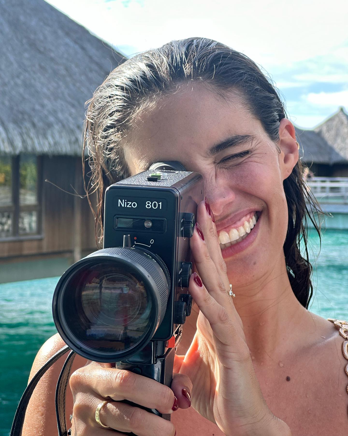 Photos n°7 : Sara Sampaio’s Bikini in Bora Bora!